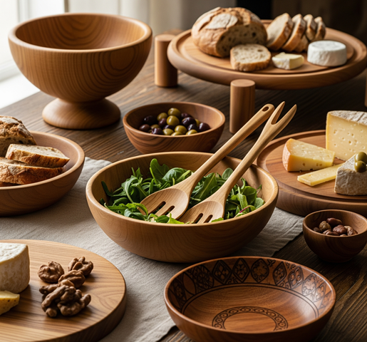Kavrayıcı Salata Servis Kaşığı ile Pratik ve Estetik Sunum