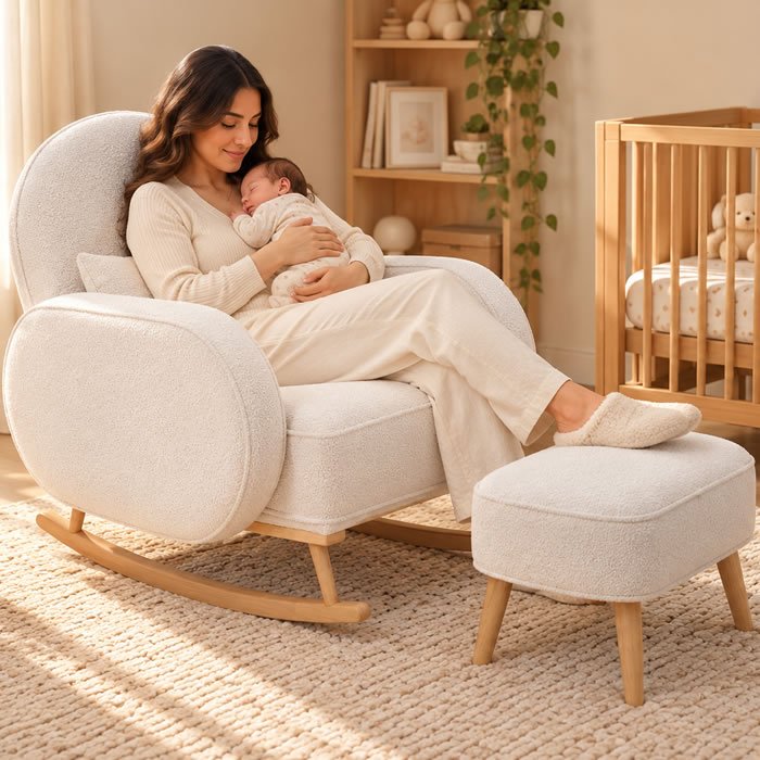 Anne ve Bebek Konforunu Tamamlayan Emzirme Koltuğu Seçimi